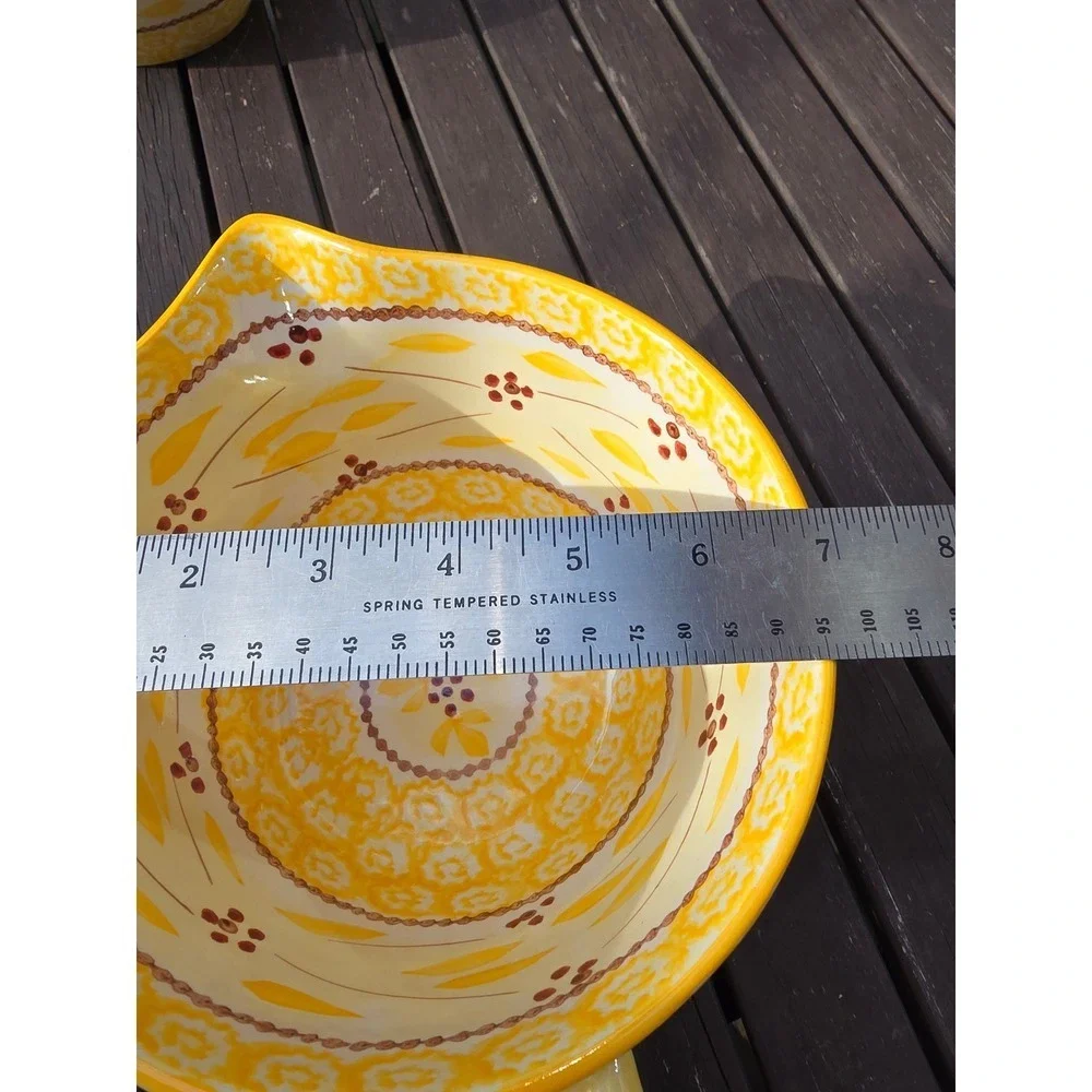 Temp-tations Old World Yellow Bakeware 10‎ Piece Set